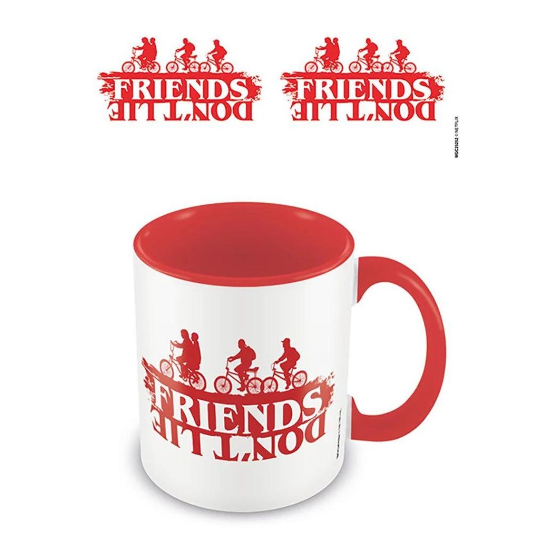 STRANGER THINGS (FRIENDS DON&#39;T LIE) RED MUG