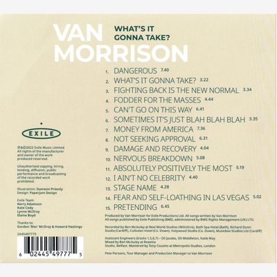 Van Morrison | What's It Gonna Take | CD 1125