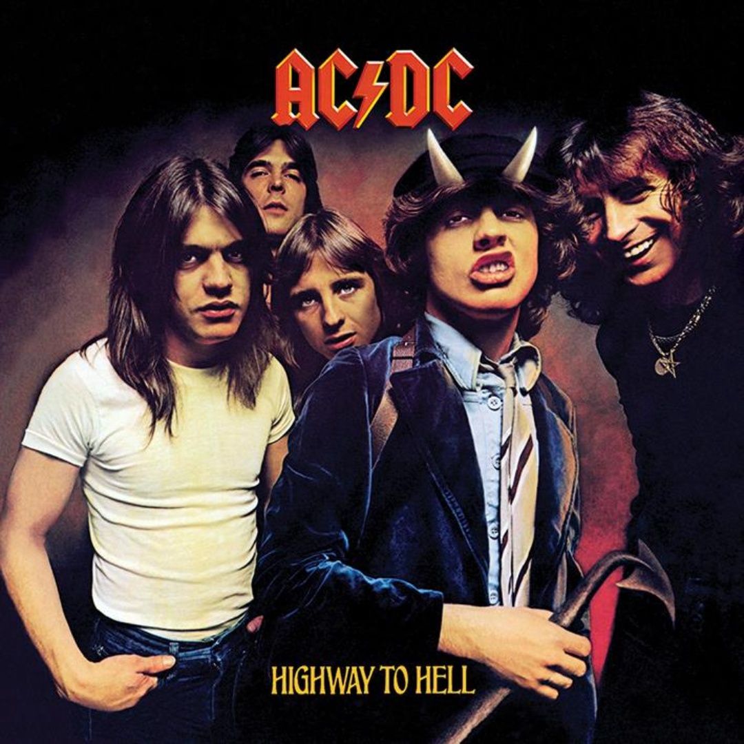 AC/DC HIGHWAY TO HELL 40X40 CANVAS