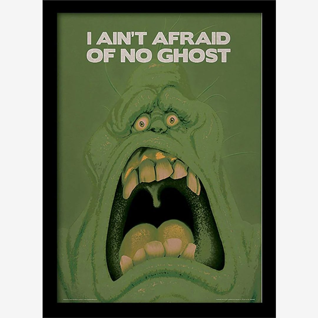 Ghostbusters (Slimer) Framed Print