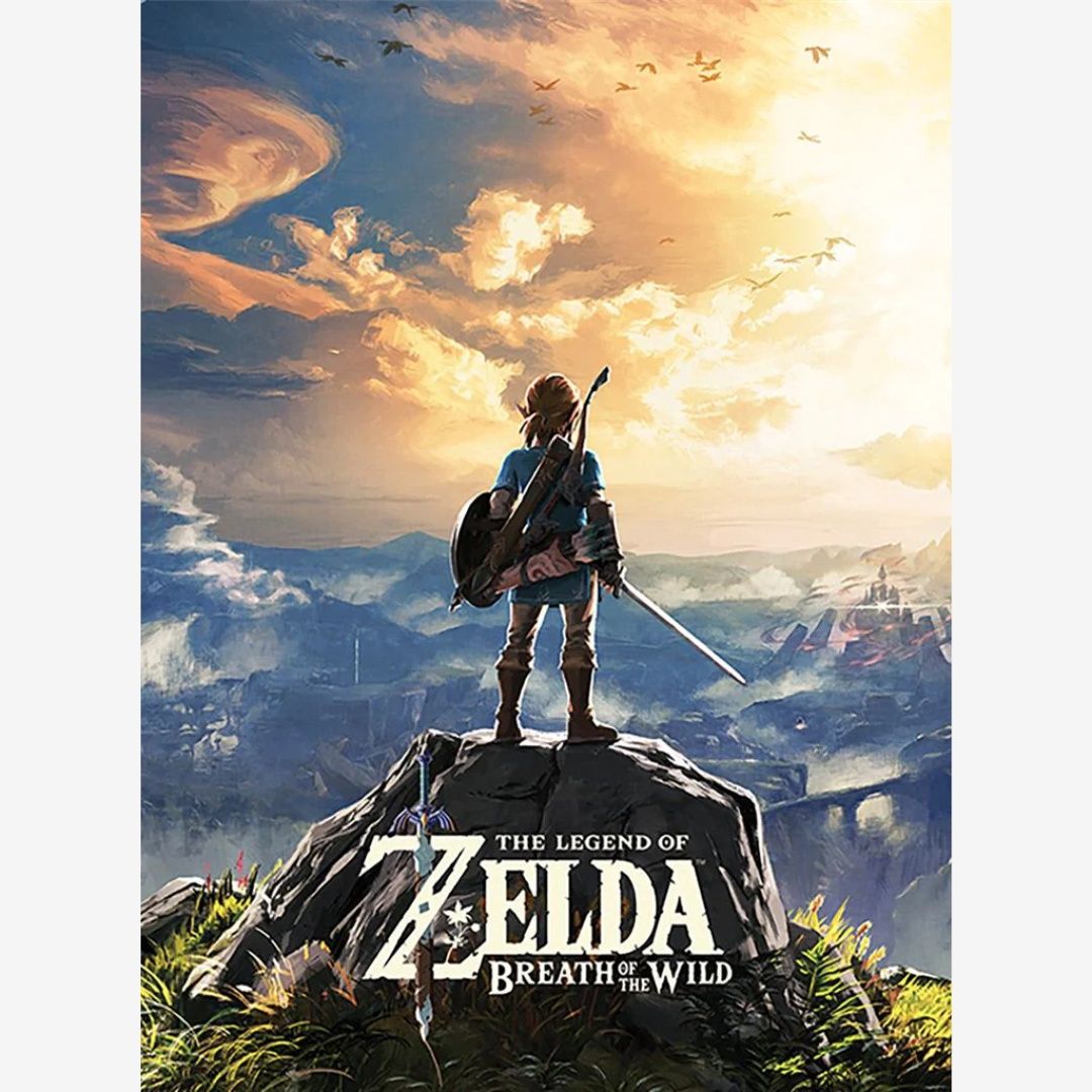 THE LEGEND OF ZELDA: BREATH OF THE WILD (SUNSET) CANVAS