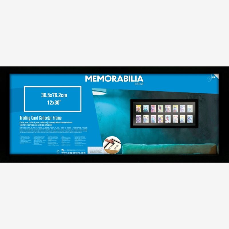 Trading Card Collector Frame 30.5x76cm