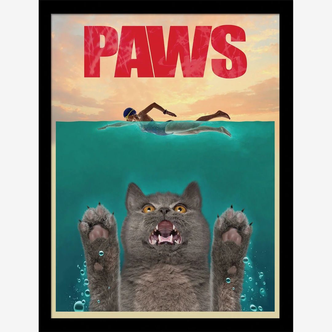 Vincent Hie (Paws) 30 x 40cm Collector Print (Framed)