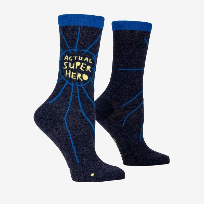 Actual Superhero Crew Socks