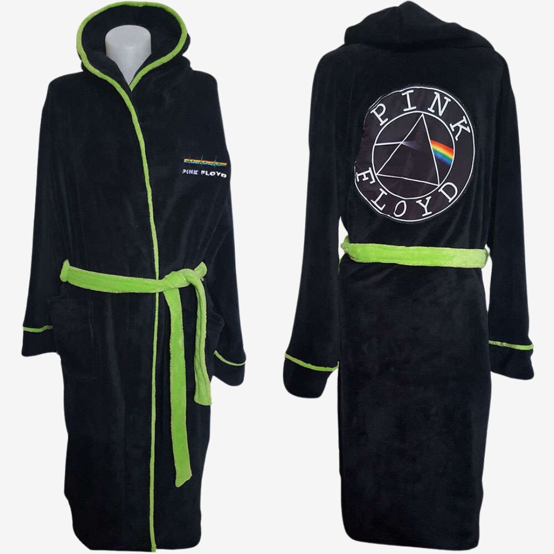 PINK FLOYD UNISEX BATHROBE: CIRCLE LOGO | SMALL/MEDIUM