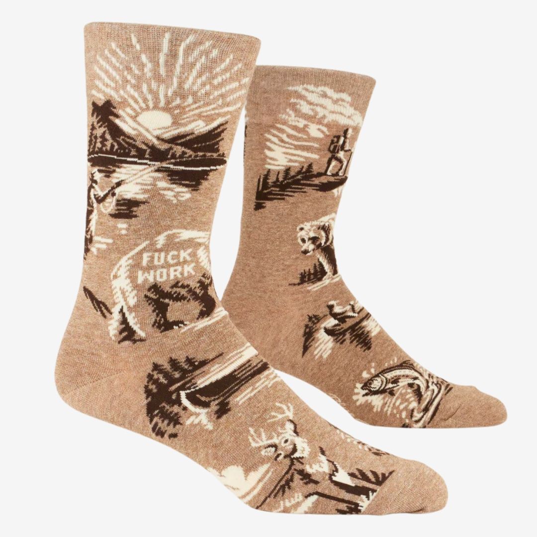 Fuck Work Socks