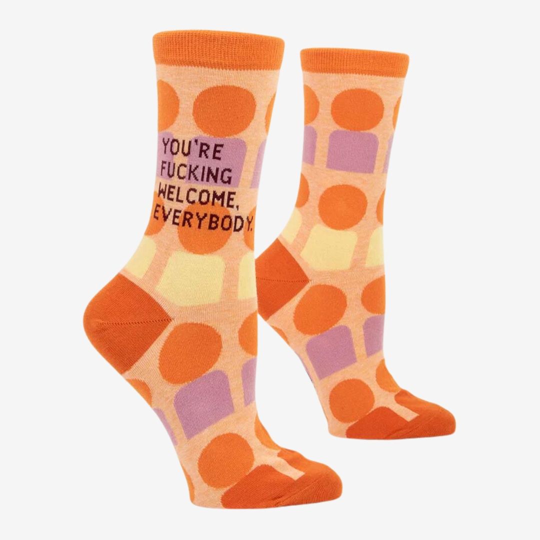 You&#39;re Fucking Welcome Socks