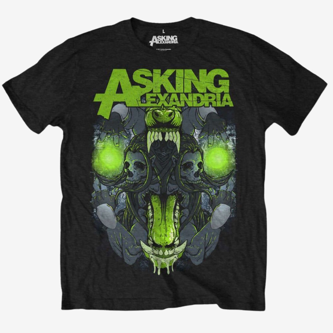 Asking Alexandria Unisex T-Shirt: Teeth