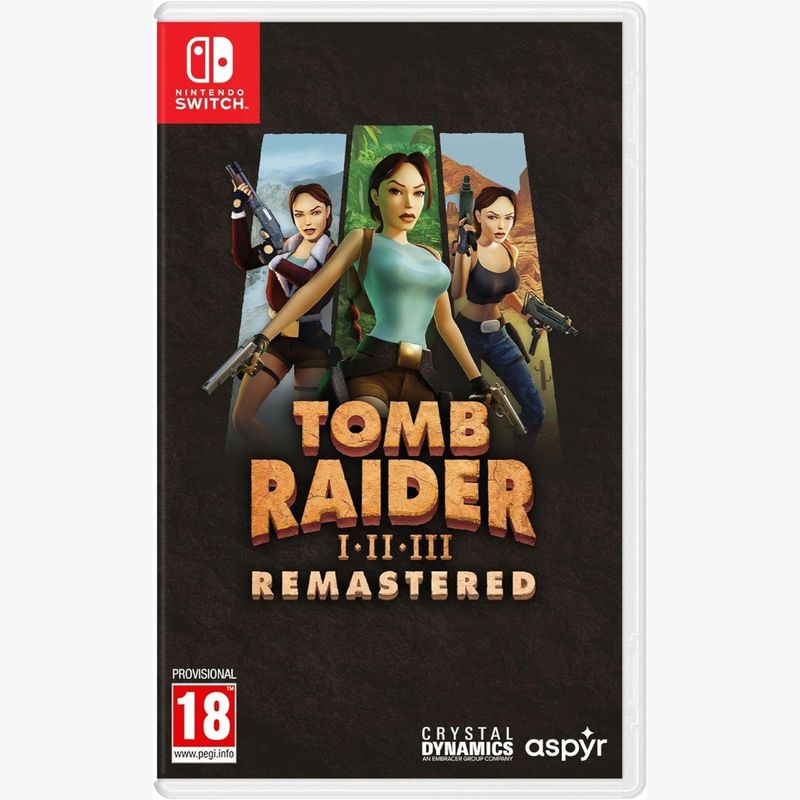 Tomb Raider I-III Starring Lara Croft | Switch 450