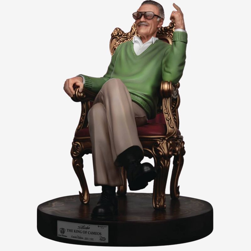 Marvel Stan Lee King Of Cameos Statue (ONLY 1,922 WORLDWIDE)