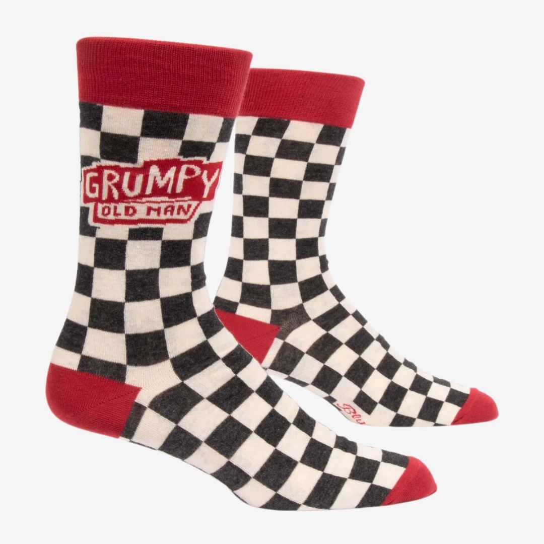 Grumpy Old Man Men&#39;s Crew Socks