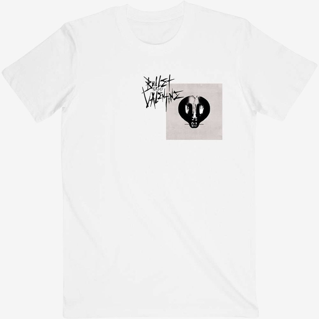 Bullet For My Valentine Unisex T-Shirt: Album Cropped &amp; Logo | EXTRA LARGE