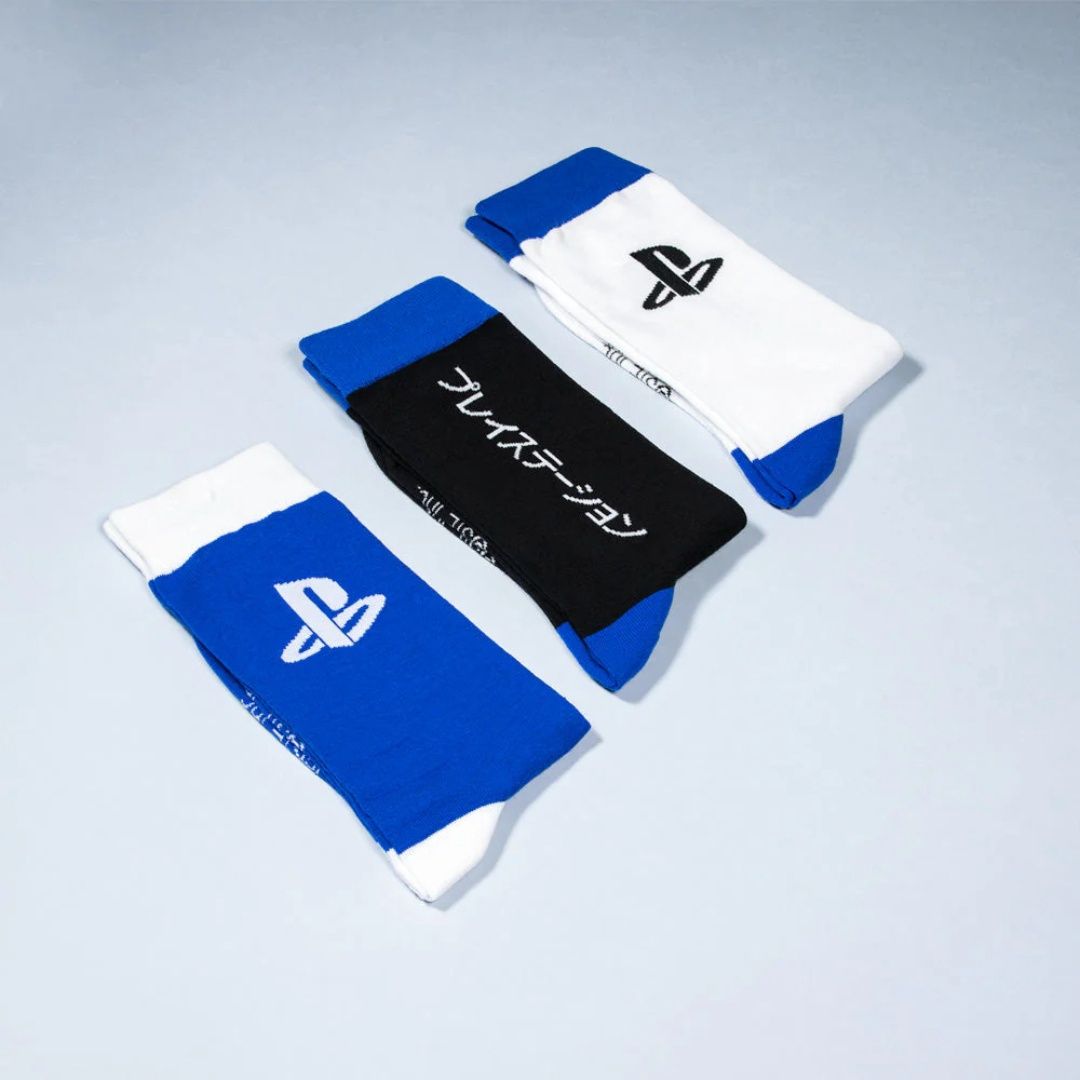 Official Playstation Japanese Inspired Socks