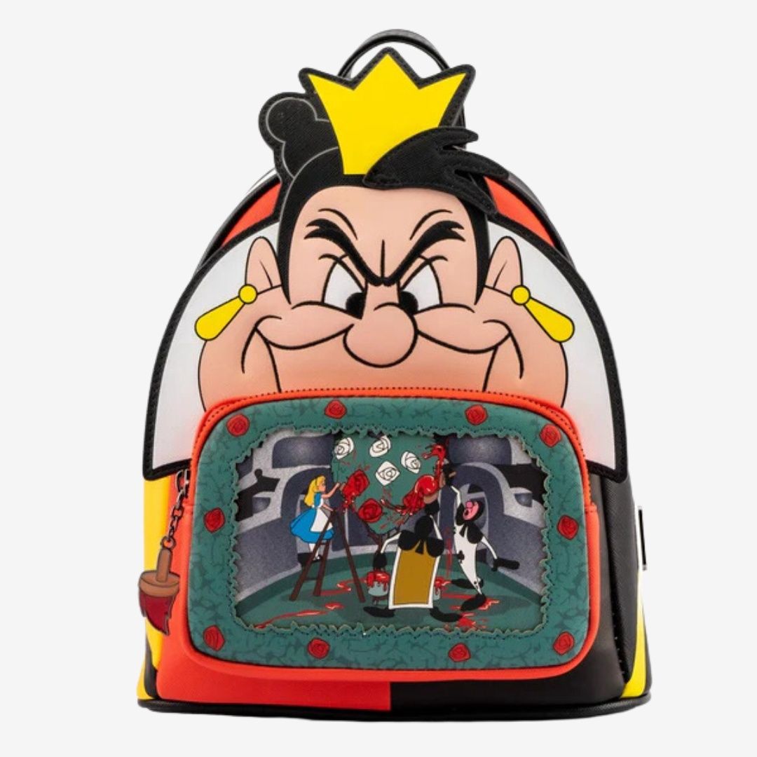 Disney by Loungefly Backpack Villains Scene Series Queen of Hearts