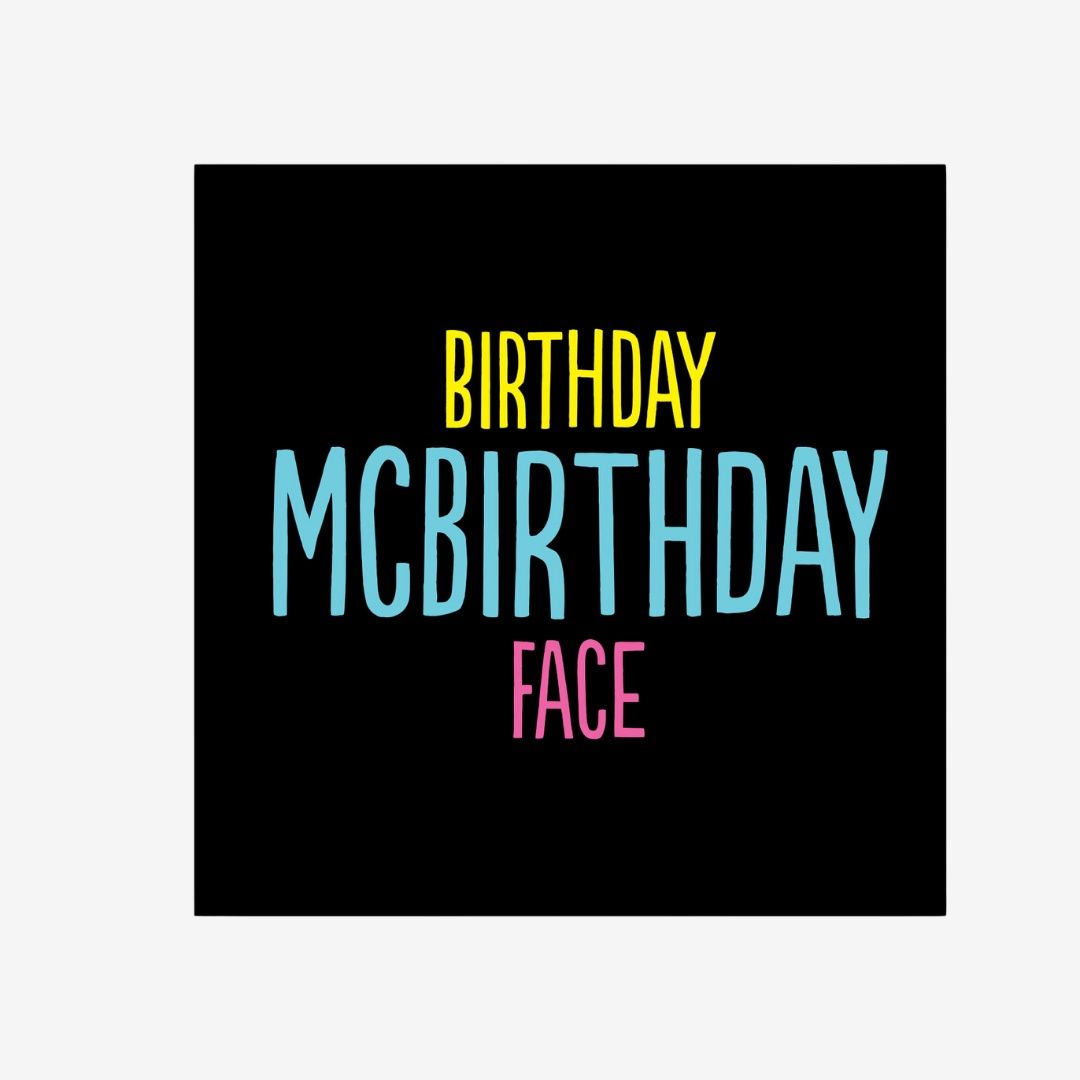 MCBIRTHDAY FACE