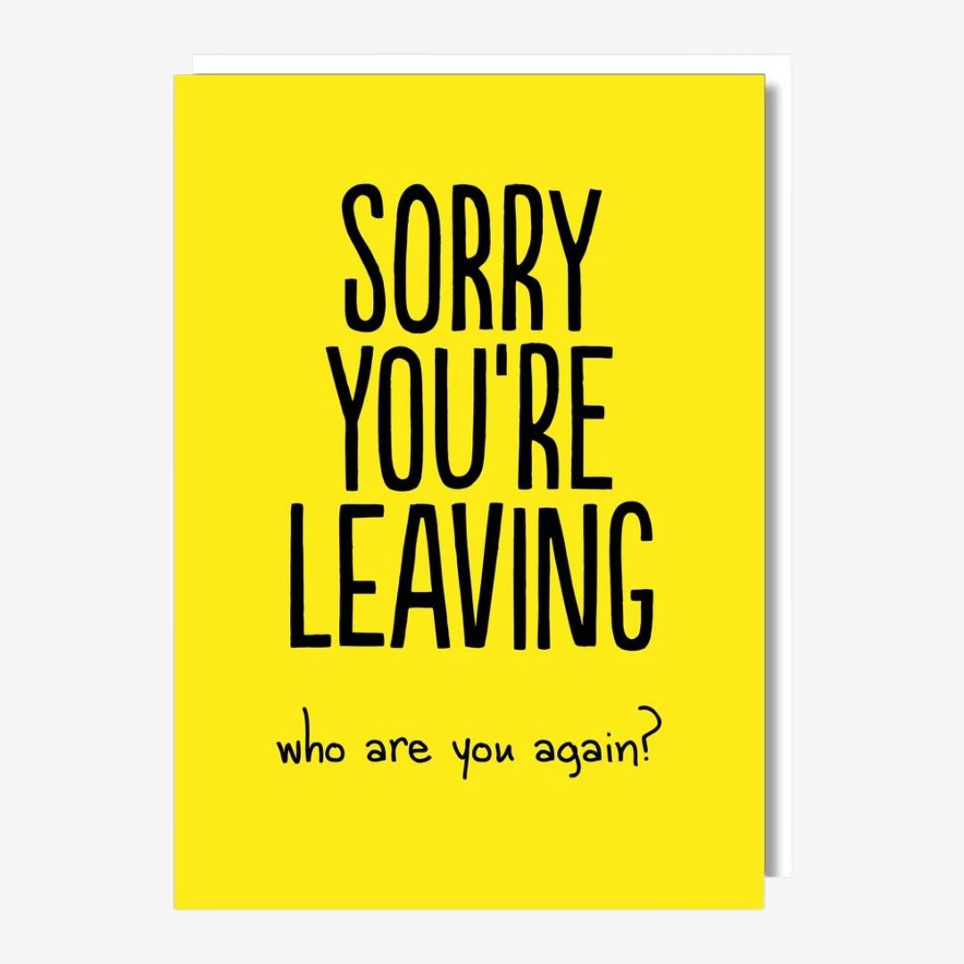 SORRY (A4)