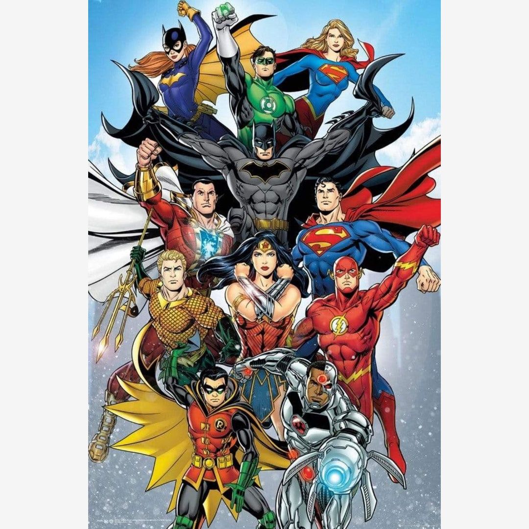 DC COMICS REBIRTH MAXI POSTER (A65)