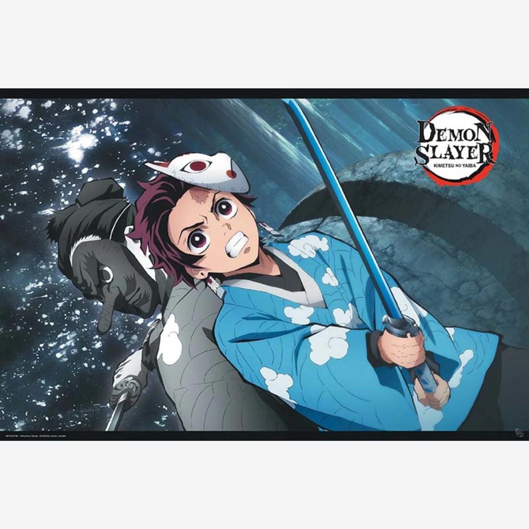 DEMON SLAYER TANJIRO &amp; URUKODAKI MAXI POSTER (13)