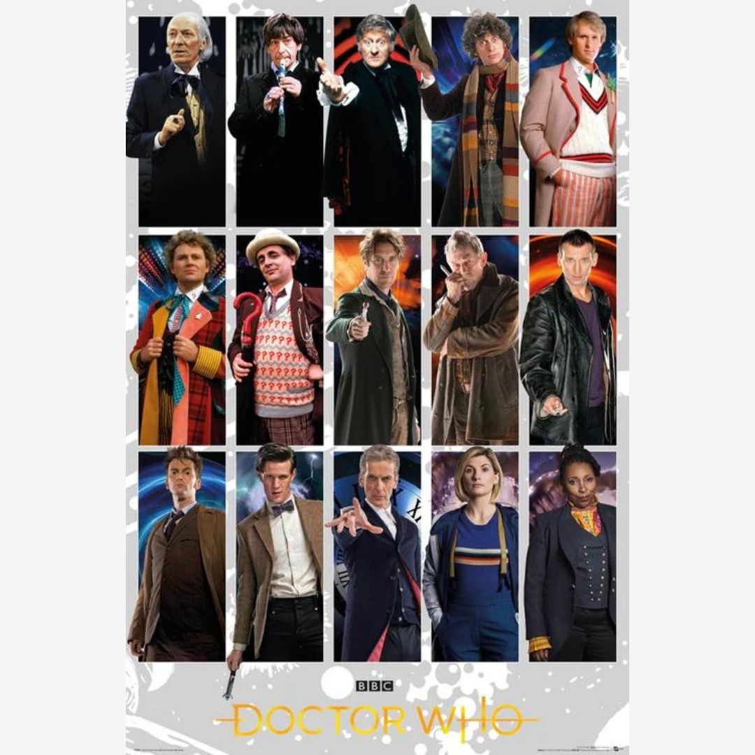 DOCTOR WHO DOCTORS GRID MAXI POSTER (A47)