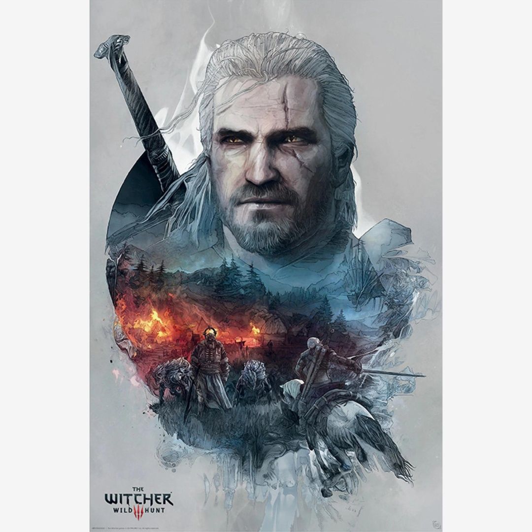 THE WITCHER GERALT MAXI POSTER (A46)