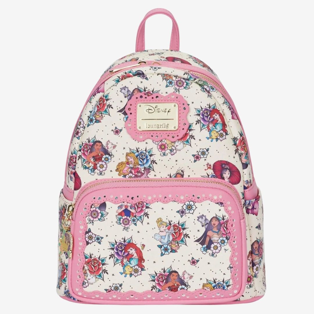 Disney by Loungefly Backpack Princess Tattoo AOP