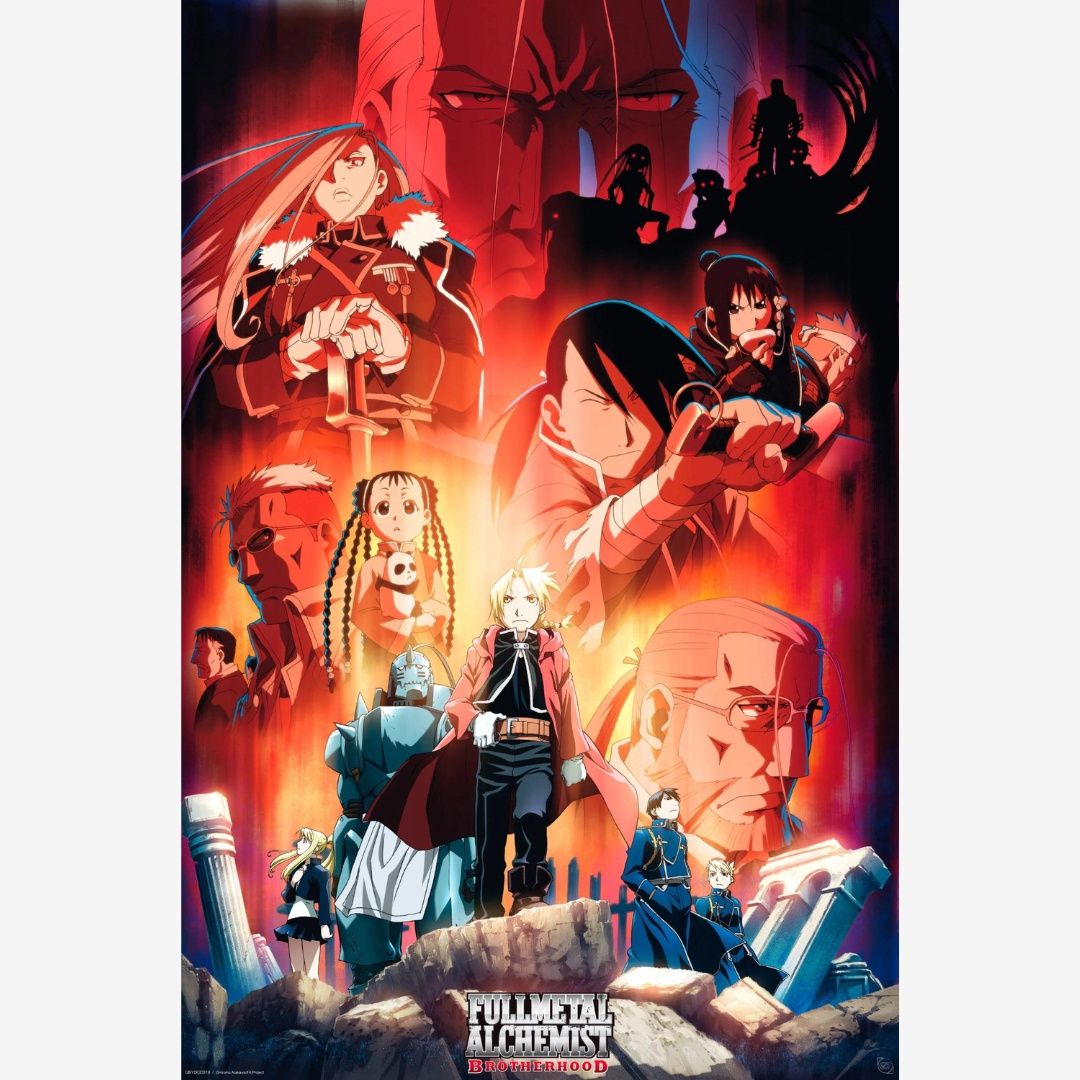 FULLMETAL ALCHEMIST KEY ART MAXI POSTER (9)