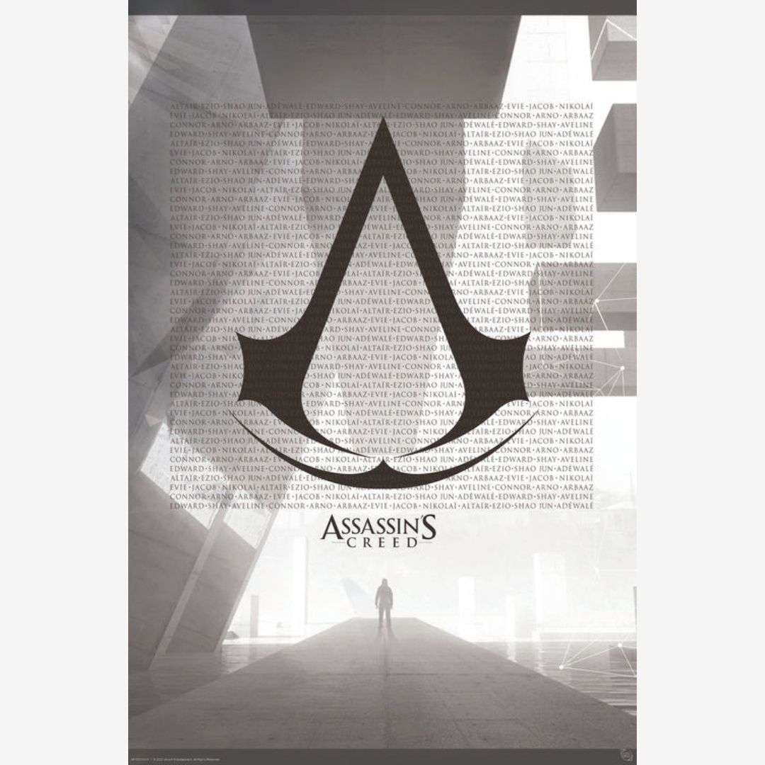ASSASSINS CREED CREST &amp; ANIMUS MAXI POSTER (11)