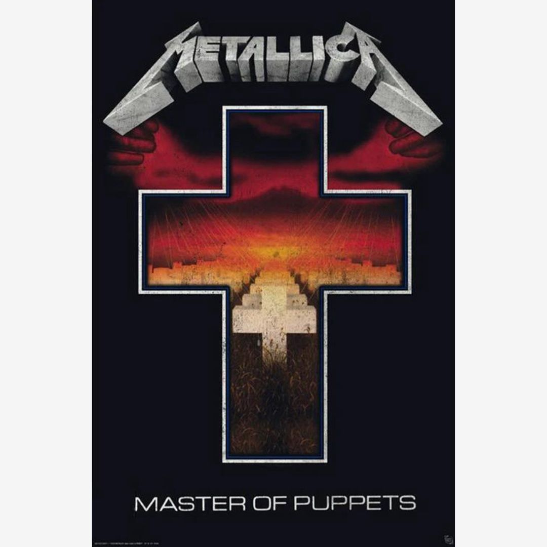 METALLICA MASTER OF PUPPETS MAXI POSTER (A6)