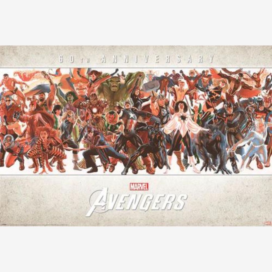 AVENGERS (BY ALEX ROSS) MAXI POSTER (A33)
