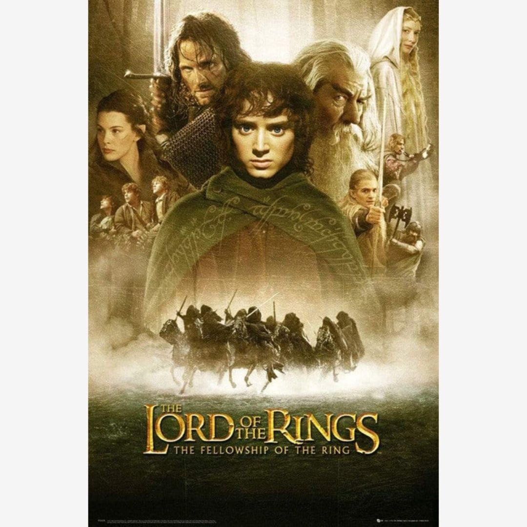 LORD OF THE RINGS FELLOWSHIP MAXI POSTER (A55)