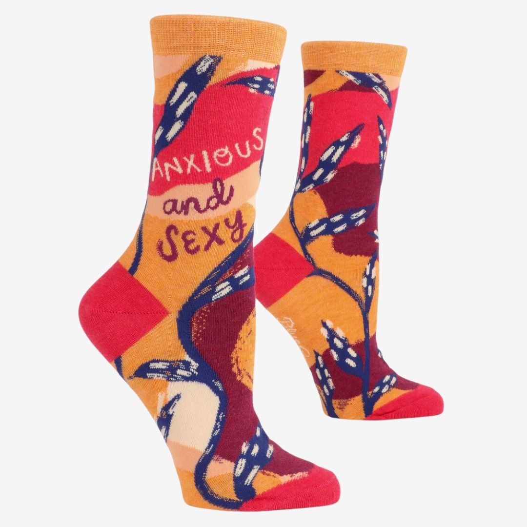 Anxious And Sexy Women&#39;s Crew Socks