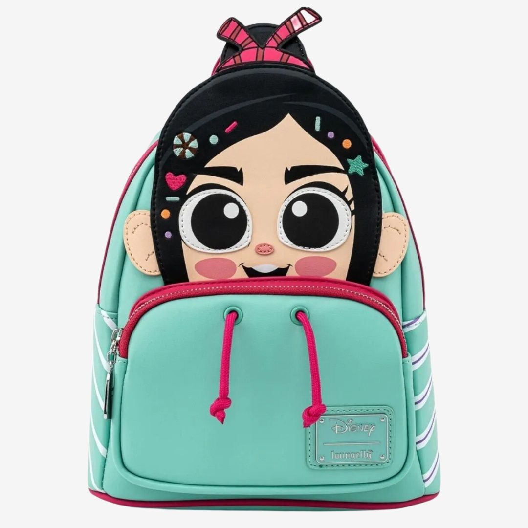 Loungefly Disney Wreck-It Ralph Vanellope Cosplay Mini Backpack
