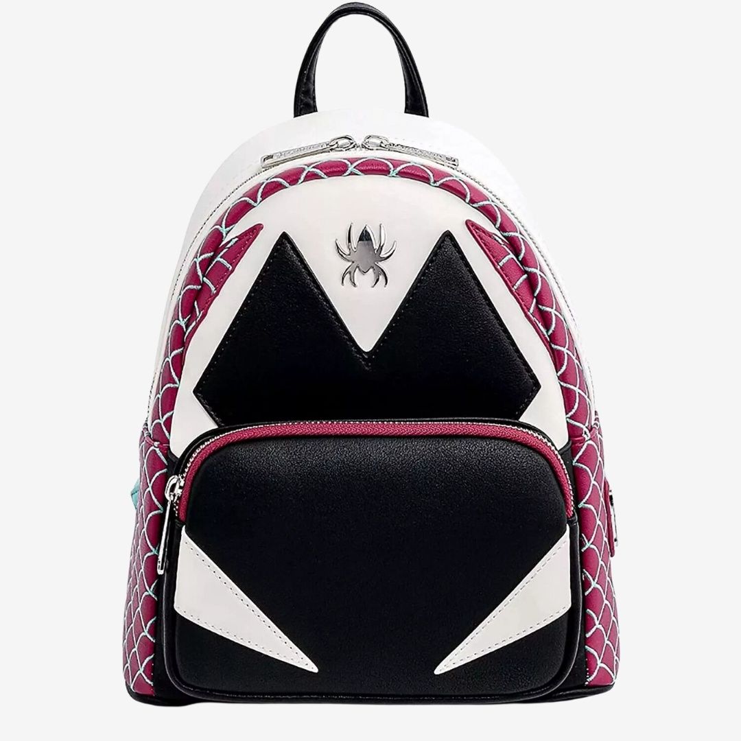 Loungefly Marvel Spider Gwen Cosplay Faux Leather Mini Backpack