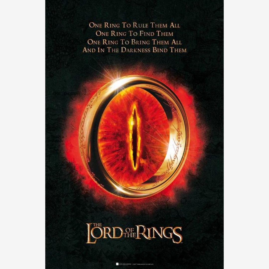 Lord Of The Rings The One Ring Maxi Poster (A57)