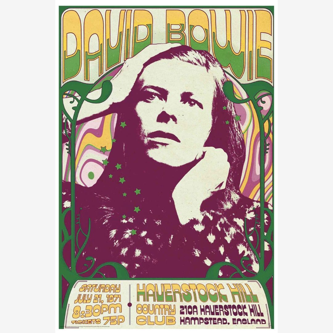 DAVID BOWIE HAVERSTOCK HILL MAXI POSTER (A9)