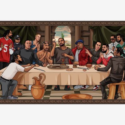 THE LAST SUPPER OF HIP HOP MAXI POSTER (A42)