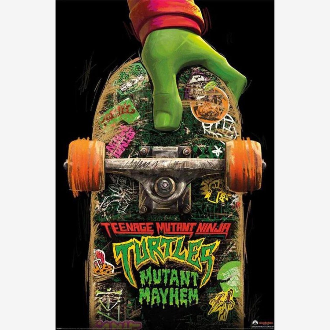 TEENAGE MUTANT NINJA TURTLES: MUTANT MAYHEM (SKATE BOARD) MAXI POSTER (W)