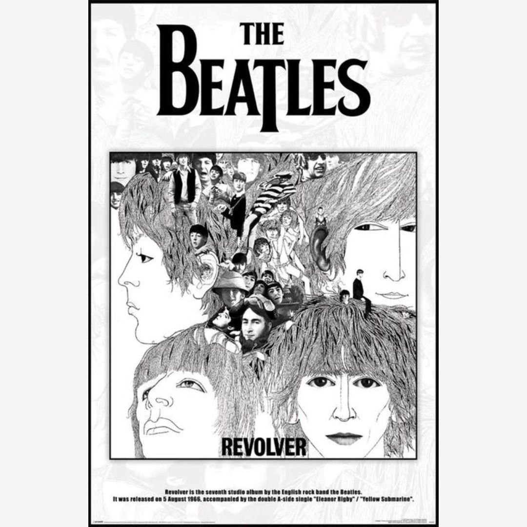 THE BEATLES (REVOLVER ALBUM COVER) MAXI POSTER (W)