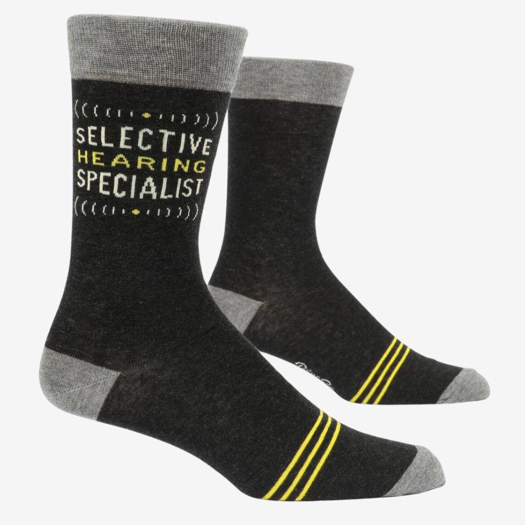 Selective Hearing Specialist Socks