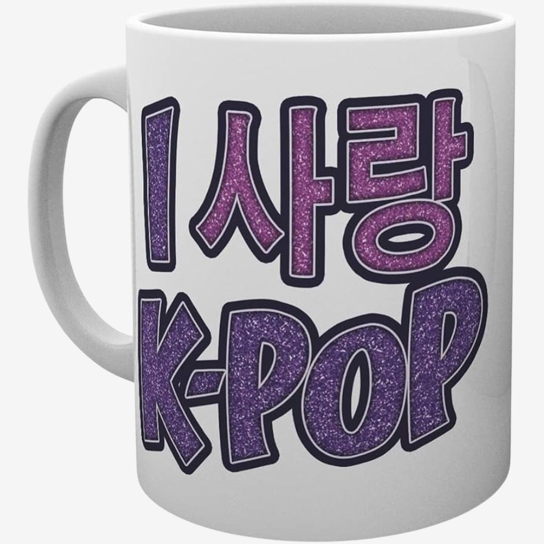 K Pop Love Hangul Mug