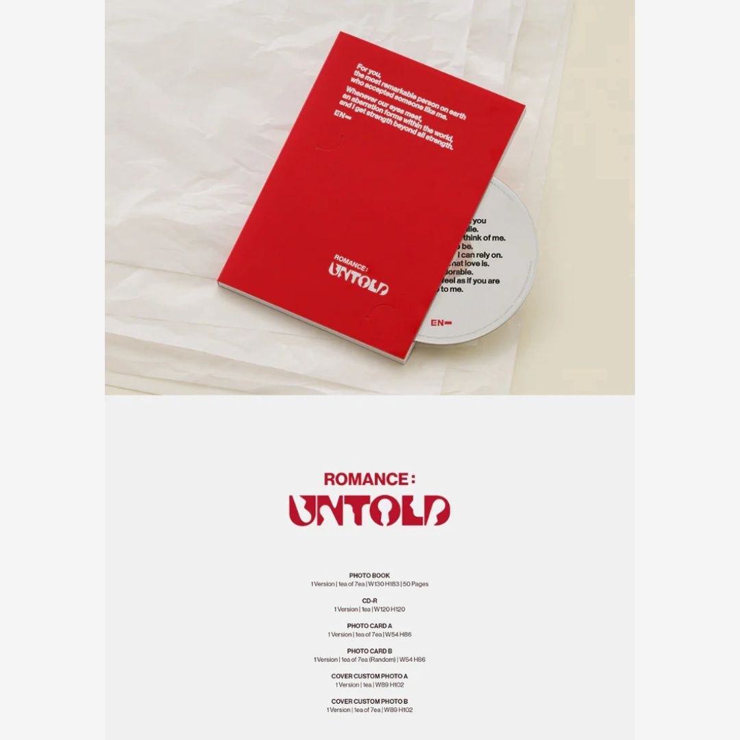 ENHYPEN | Romance: Untold | Engene Version | CD