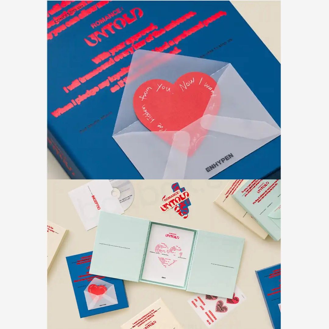 KPOP MERCH AND JEWELRY | Enhypen Romance Untold Concessio