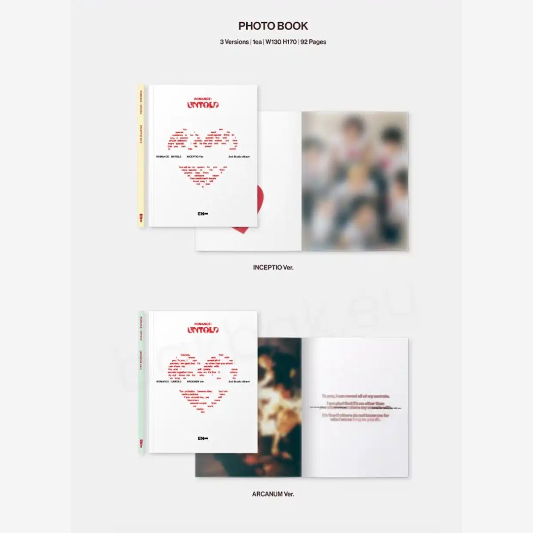 ENHYPEN | Romance: Untold | Concessio Version | CD