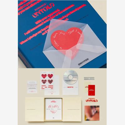 ENHYPEN ROMANCE UNTOLD INCEPTIO ver.7セット ENHYPEN - [ROMANCE : UNTOLD] Album ENGENE 7 Version SET