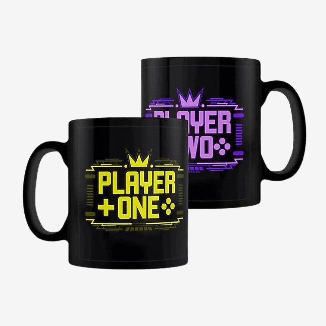 Player One &amp; Player Two Gaming Mugs | Set Of 2