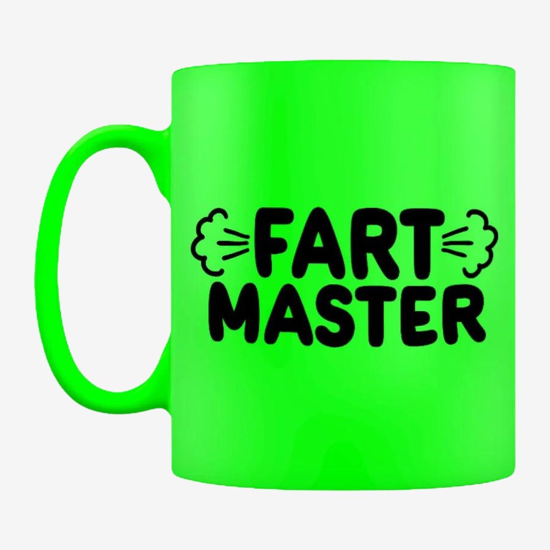 Fart Master Green Neon Mug
