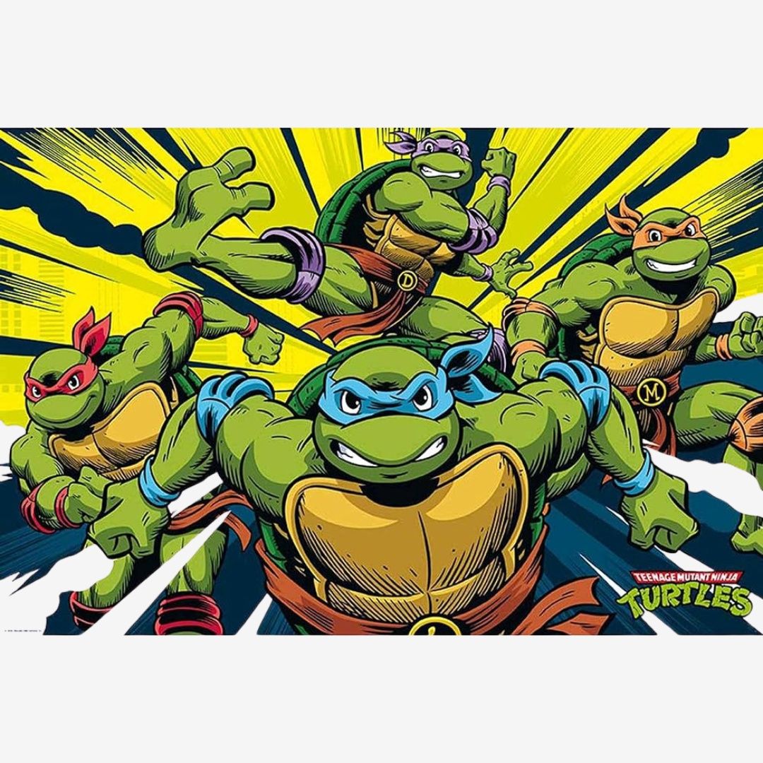TMNT TURTLES IN ACTION MAXI POSTER (10)