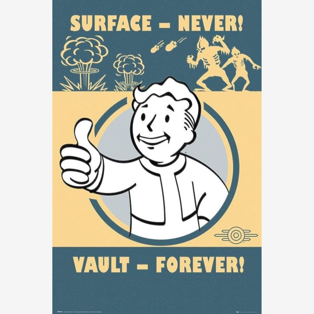 FALLOUT 4 VAULT FOREVER MAXI POSTER (A52)