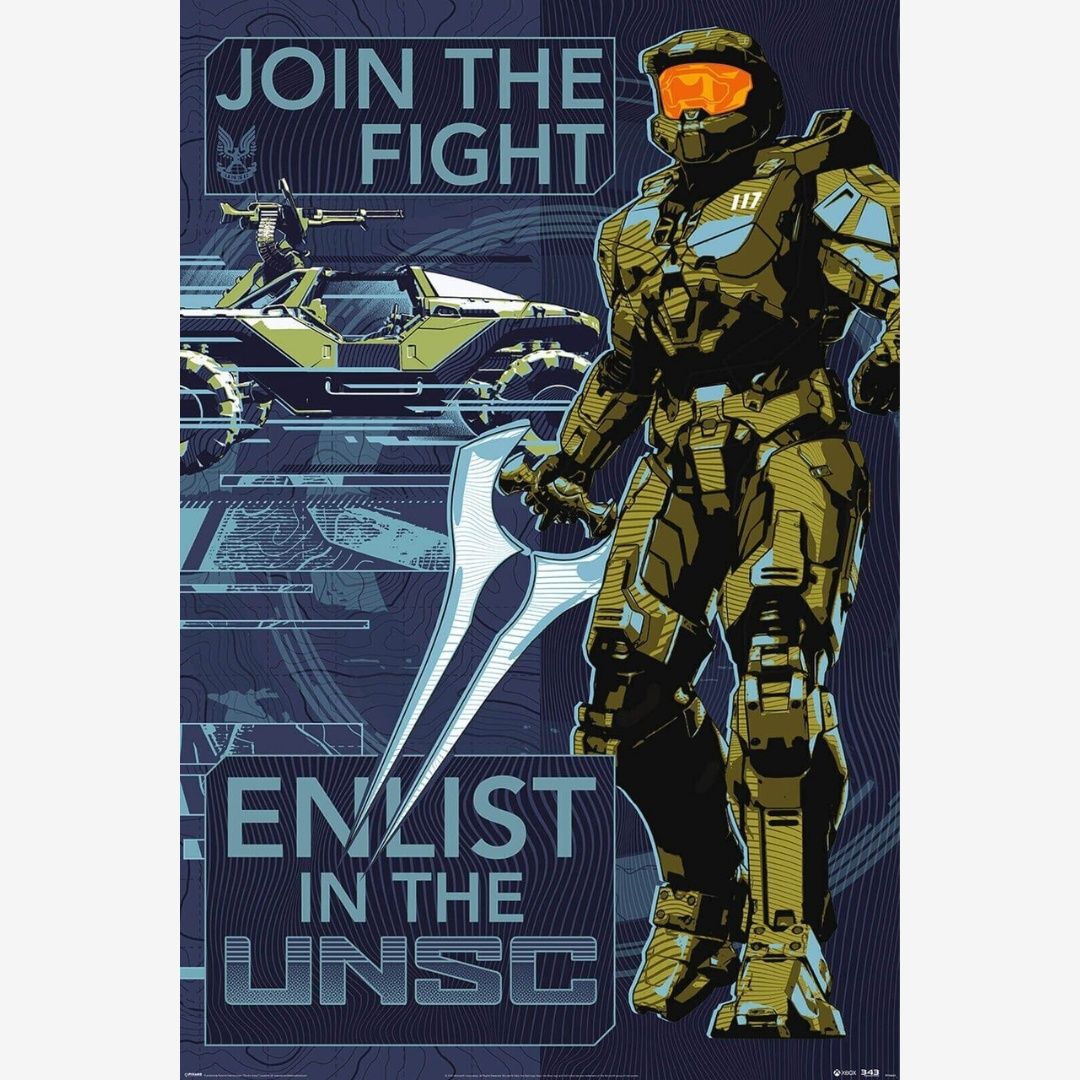 HALO INFINITE (JOIN THE FIGHT) MAXI POSTER (SALE)