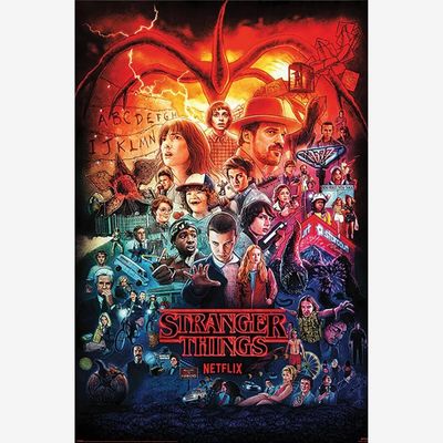STRANGER THINGS (SEASONS MONTAGE) MAXI POSTER (A14)